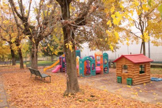 Quanti giochi in giardino!!